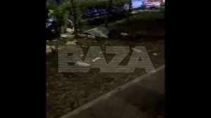 УДАР ПО МОСКВЕ. ДРОН ВСУ ПОПАЛ В НЕБОСКРЁБ НА Мосфильмовской улице в Москве...