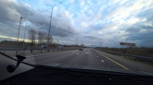 Трасса М 4 Дон Тульская -Липецкая область На автомобиле по платной трассе
