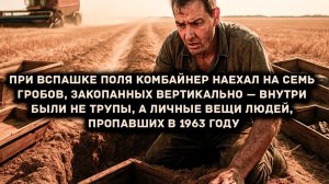 Комбайнер наехал на СЕМЬ гробов — внутри были личные вещи [АУДИОКНИГА/ДЕТЕКТИВ]