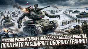 🤖 Армагеддон близко: Россия бросила в бой АРМИЮ РОБОТОВ. НАТО в панике строит стены