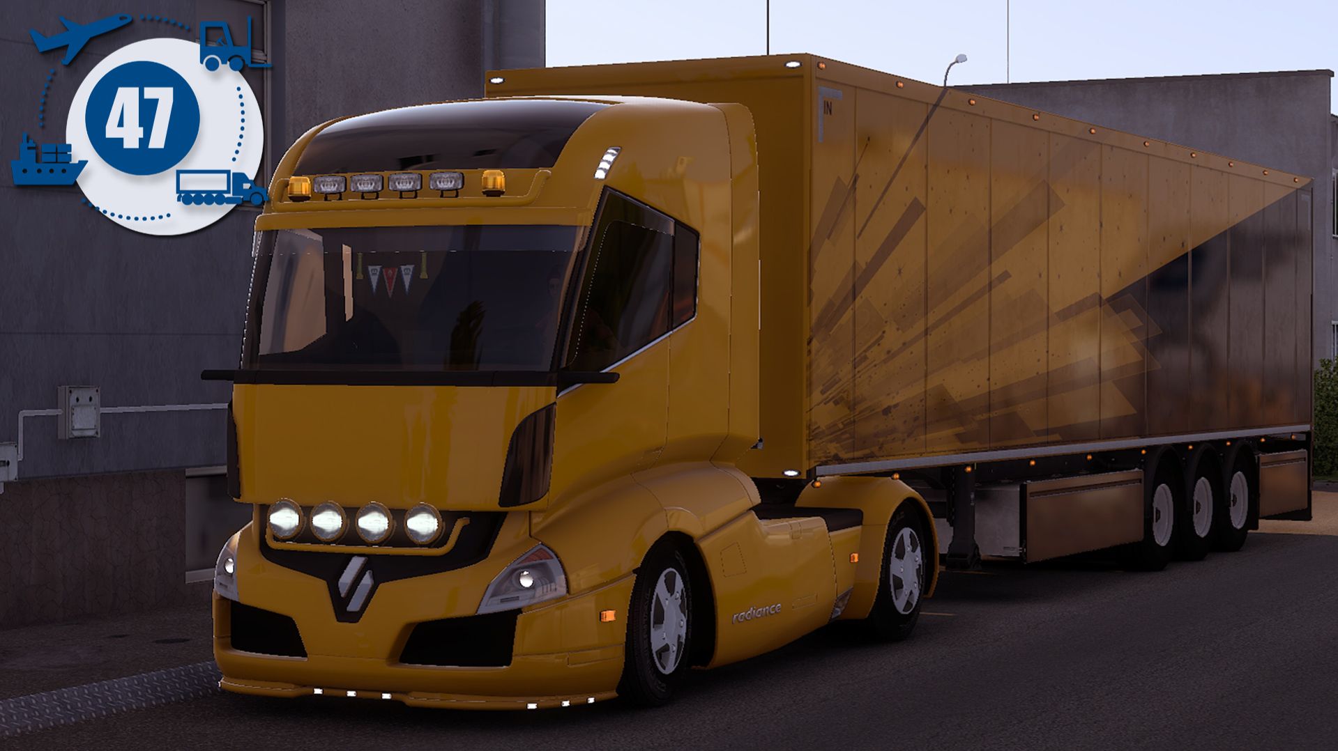 Renault Radiance - EURO TRUCK SIMULATOR 2 [-47-]