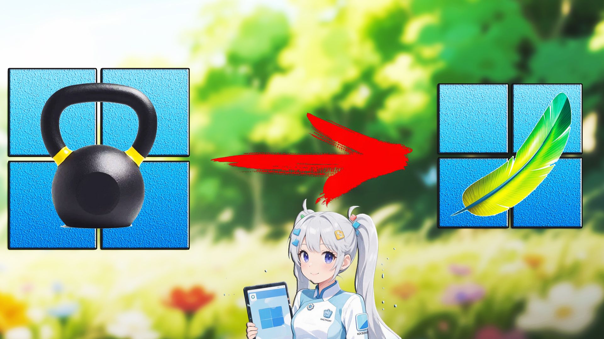 Как сделать лёгкую Window 11 на Любой Пк - Даже на Xeon ?
