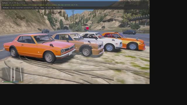 Nissan Skyline 2000GT-R Coupe KPGC10 add-on скачать установить краш тест драйв супер легенды в гта 5
