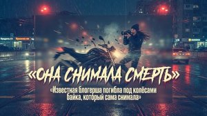 Известная блогерша Ксения Добромилова погибла под колесами мотоцикла, который сама снимала