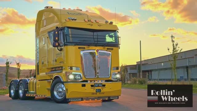 Новый золотой KENWORTH K220 смотреть онлайн