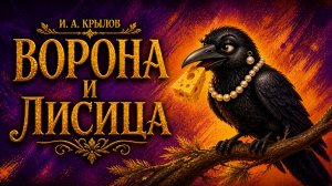 Басня«ВОРОНА И ЛИСИЦА», И.А.Крылов, Анимация для детей и взрослых | «Живые басни»