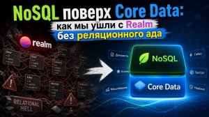 NoSQL поверх Core Data: как мы ушли с Realm без реляционного ада в iOS