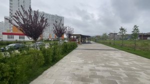Прогулочная зона вдоль Ленина. Анапа.