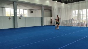 ТР 2 юношеский, Абанина - Кучина - Лыновская, ДЮСШ г.Гвардейск, Комбинированное упражнение