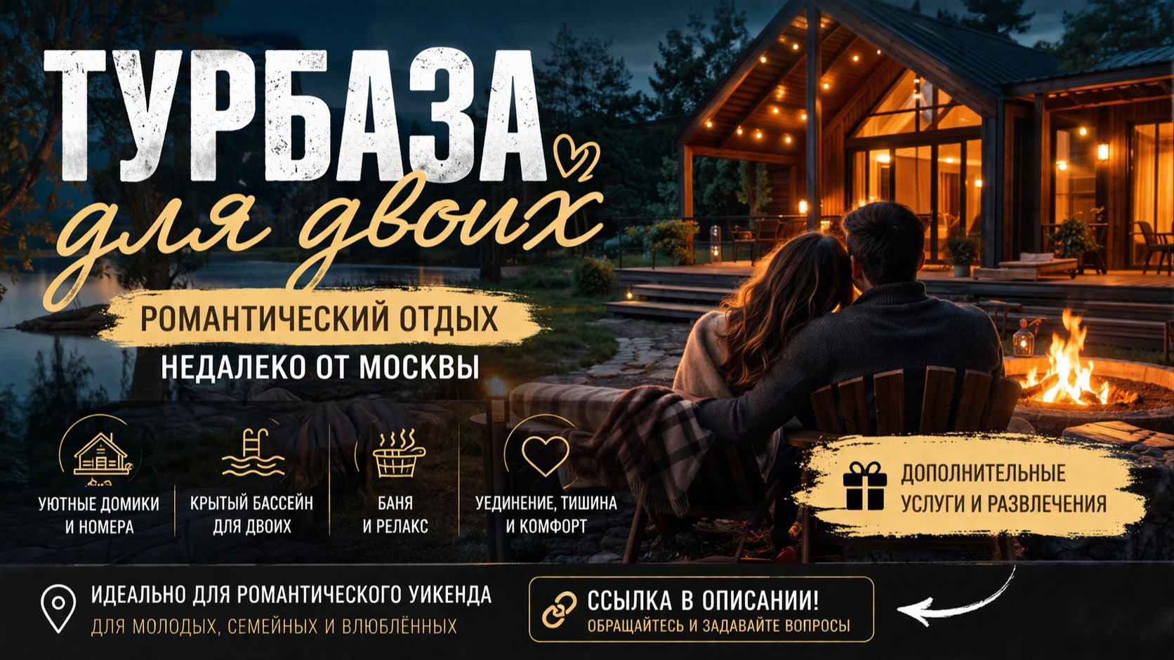 Турбаза для двоих