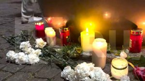 Опубликованы кадры обстановки на месте смертельного ДТП в Лейпциге