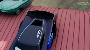 MEGA CHOCOLATE FLOOD против PIXAR CARS на диске BeamNG