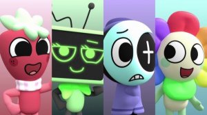 Dandy's World Expressions Shorts