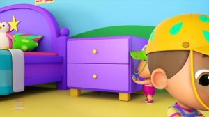 Колёса автобуса   Забавные обучающие машинки. Музыка для детей - Baby Toot Toot