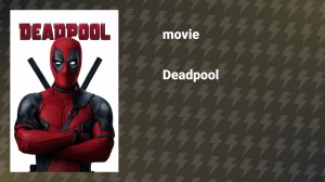 Deadpool (movie, 2016)