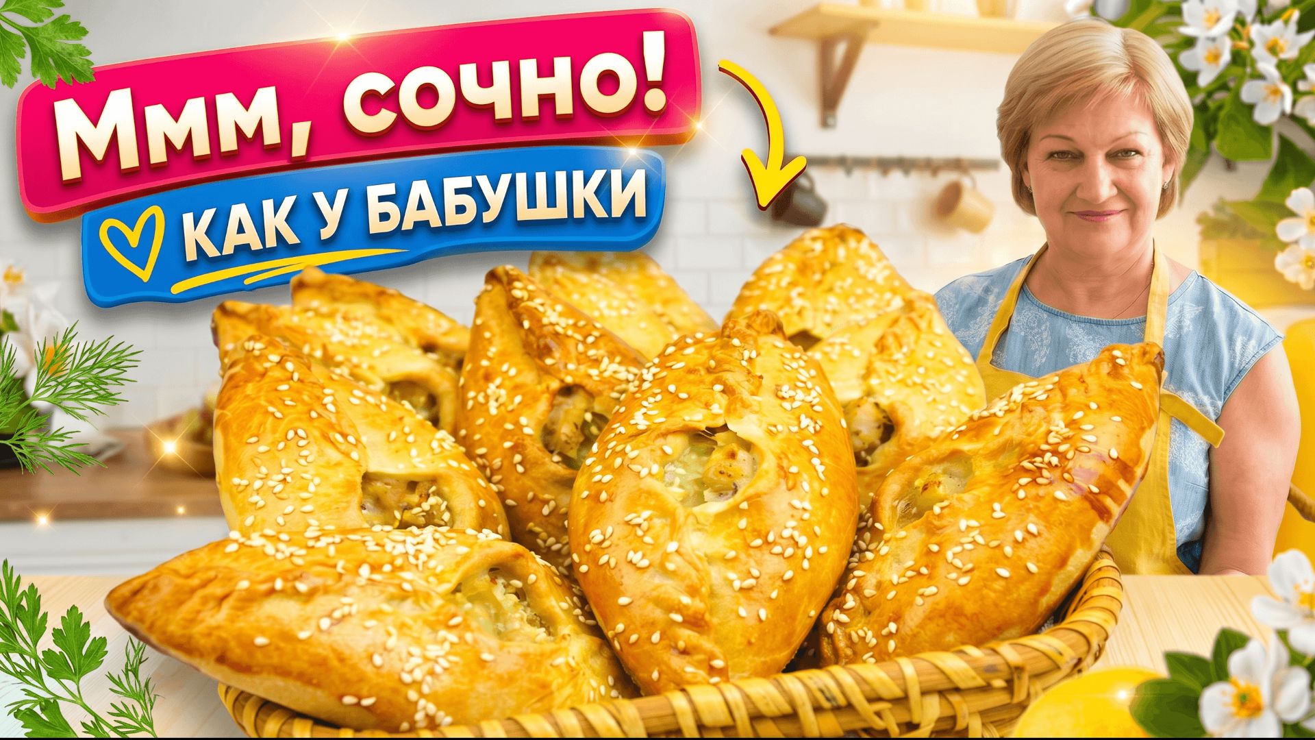 Самые сочные расстегаи с курицей и картошкой, как у бабушки!