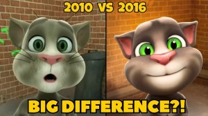 ГОВОРЯЩИЙ ТОМ 2010 vs 2016 СРАВНЕНИЕ!!!