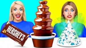 Шоколадный Фонтан Челлендж # Вкусные Кухонные Лайфхаки c TeenDO Challenge