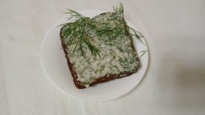 Ароматное сало с укропом