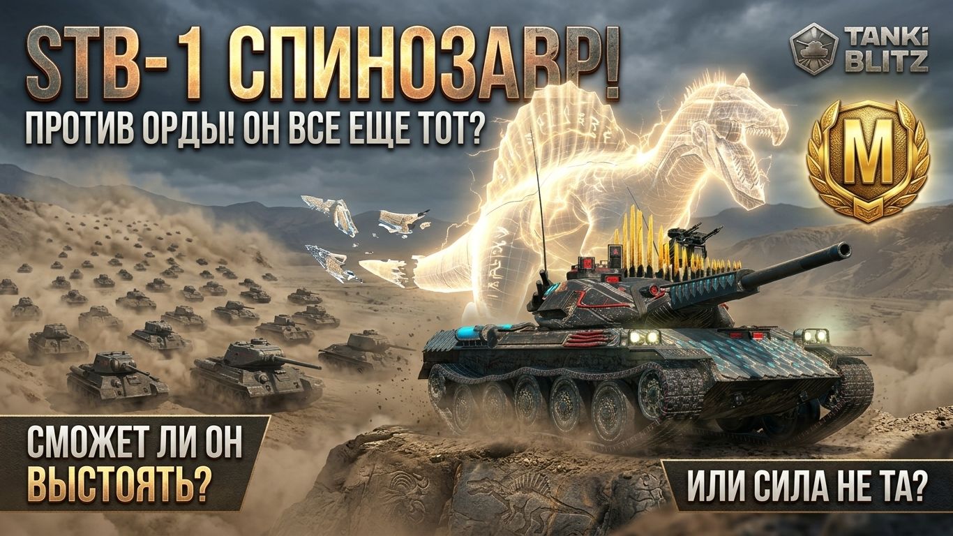 STB спинозавр Танки Блиц