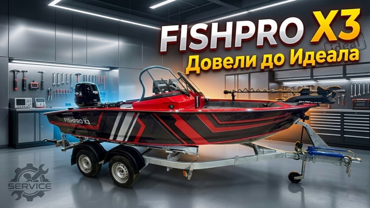 На РЫБАЛКУ ВЫХОДИ! Опять навернули по полной. ФишПро х3 от VBOATS. Лодка. Обзор доработок катера.