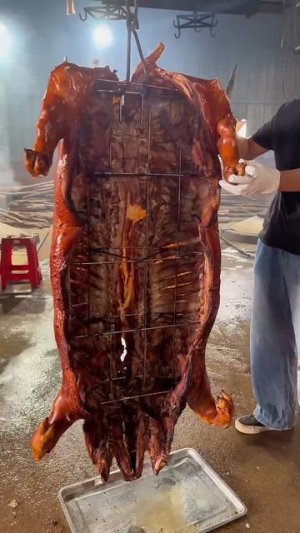 хрустящая глазированная свинина