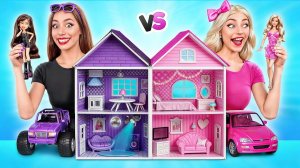 Строим Удивительный Кукольный Домик Барби vs Братц Челлендж # Война Пранков от TeenDO Challenge