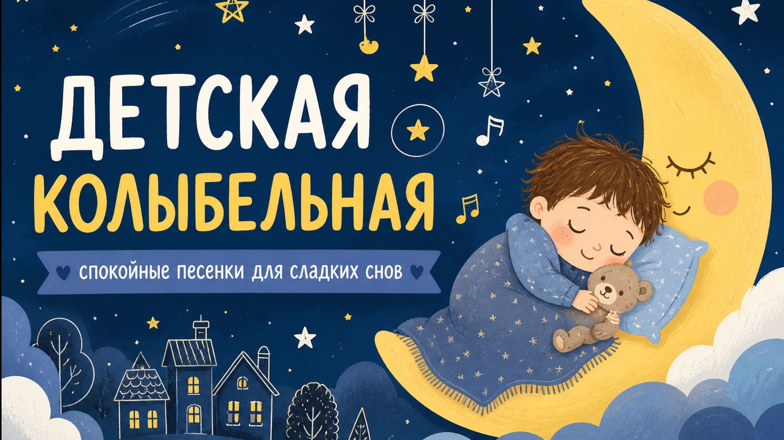 Колыбельная для глубокого сна 🌙 Нежные мелодии | 3 часа