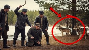 БАНДИТЫ избили старика, но из леса вышли ДВА ВОЛКА. То, что произошло дальше, ПОТРЯСЛО всю деревню!