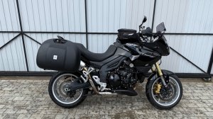 Обзор мотоцикла Triumph tiger 1050, 2009год.