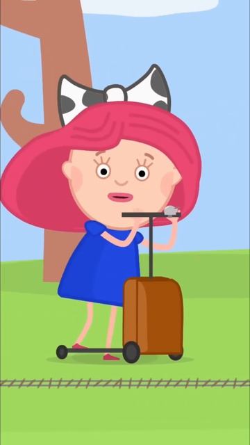 🚂 Смарта и пёсик Спотти играют в паровозик #мультик #длядетей #животные