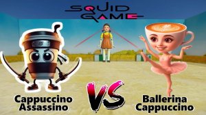 ИГРА В КАЛЬМАРА ВЫЗОВ ИТАЛЬЯНСКИХ МЕМОВ ШУТЕР!!! БАЛЕРИНО vs АССАССИНО