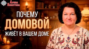 Почему домовой живет в вашем доме | Арина Никитина