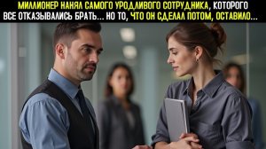 Миллионер Нанял Самую Некрасивую Работницу, Которую Все Отвергали… Но То, Что Он Сделал Потом