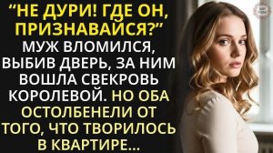 Истории из жизни| Где он? Говори! - муж и свекровь влетели в |Аудио рассказы|Жизненные истории