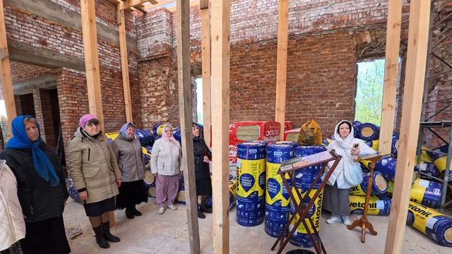 Восстанавливаем Свято-Духовской храм села Борисовка Липецкой смотреть онлайн