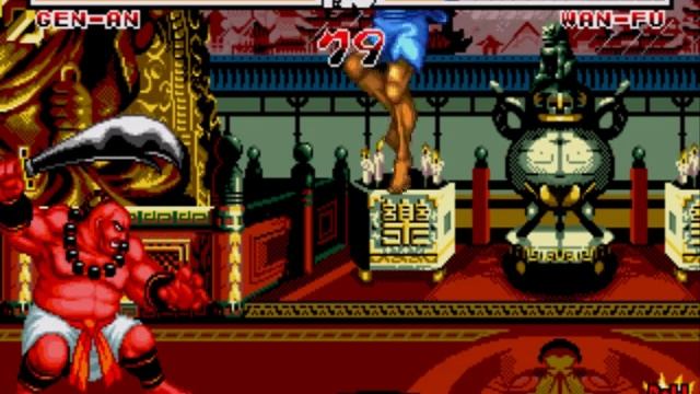 Samurai Shodown -SEGA CD- (USA) ДЕМОНСТРАЦИЯ