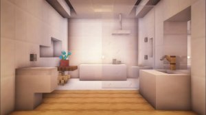 Minecraft: как построить современную ванную комнату