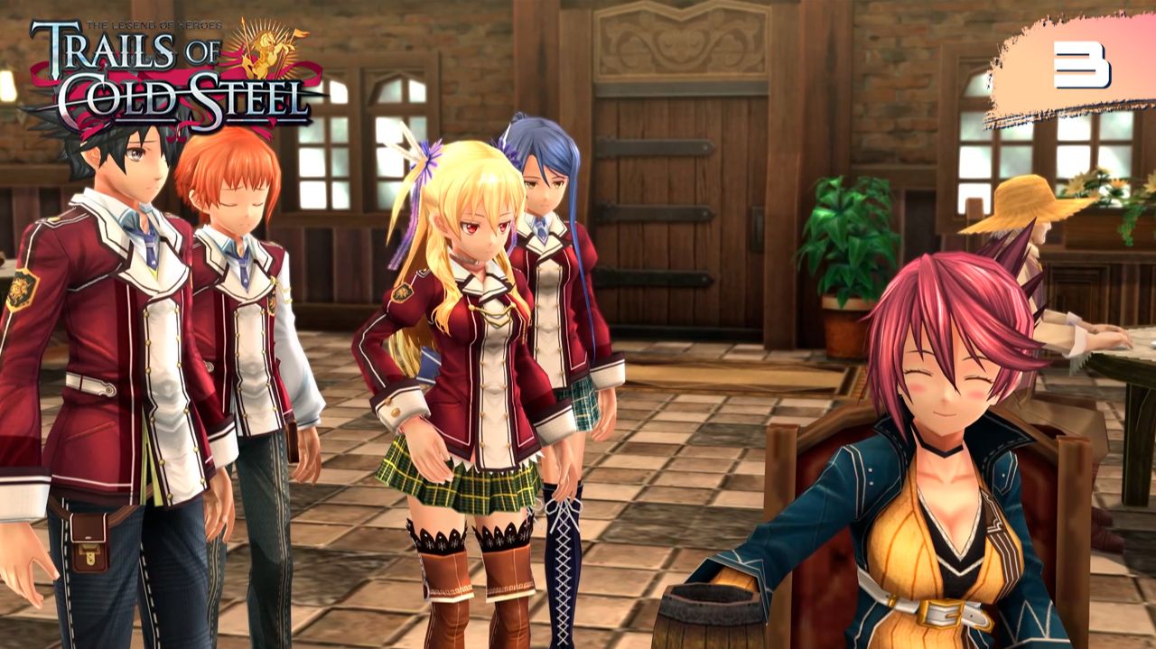 The Legend of Heroes: Trails of Cold Steel - #3 Прибытие в Калхард