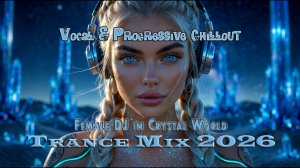 Trance Mix 2026 (Female DJ in Crystal World) Vocal & Progressive Chillout