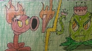 Кого мне купить в Plants vs Zombies 2??? Огненный Горохостерл против Чертополоха.