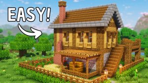 Minecraft ｜ Стартовый дом для выживания ｜ Обучающее руководство 🏡