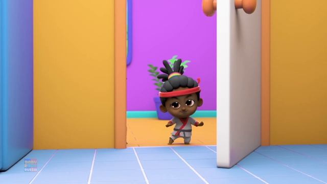 Пять маленьких обезьянок   Развивающие стишки для дошкольников - Baby Toot Toot