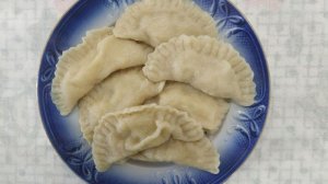 Сытные вареники с картофелем