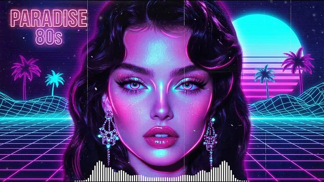 Back to 1980 – Radiant Muse & Violet Nightscapes ｜ Dreamwave • Emotional • Aesthetic