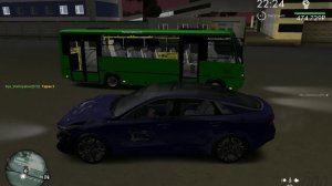 таран + уход с места дтп