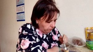 Мукбанг. Рис с гуляшом, и чайком побаловалась.