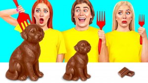 Большая, Средняя или Маленькая Тарелка Челлендж # Безумные Ситуации на Кухне от TeenDO Challenge