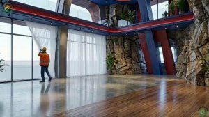 Восстановление заброшенной частной островной крепости. Дизайн Optimus Prime