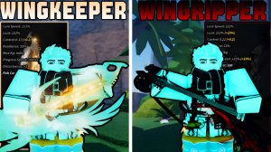 *WINGKEEPER* ПРОТИВ *WINGRIPPER* В ФИШ! | FISCH ROBLOX!